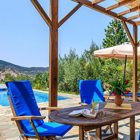 Villa Rodia With Swimming Pool On Skopelos Island Exterior photo
