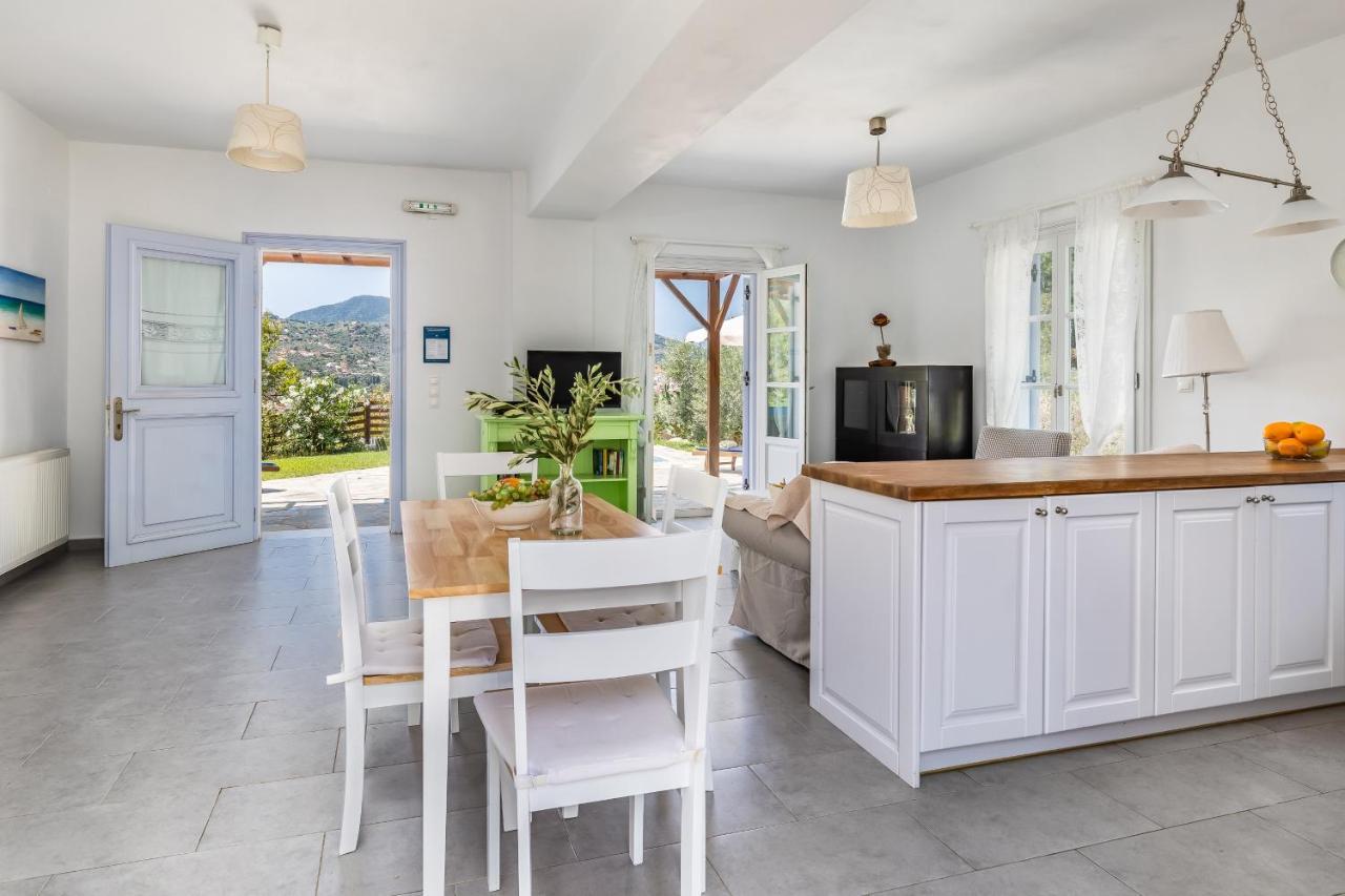 Villa Rodia With Swimming Pool On Skopelos Island Exterior photo